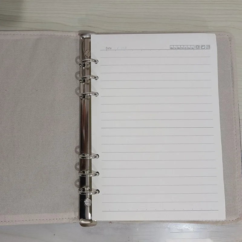 دفتر أنيمي أوساكي نانا A5 الياباني ، دينم سميك ، كتاب ألبان قابل لإعادة الاستخدام ، أدوات مكتبية للطلاب ، هدية مفكرة مدرسية ، صفحات #6