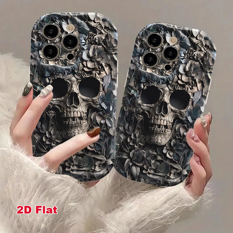 2D Flat Soft Silicone Phone Case For iPhone 17 Pro Max 16 18 Pro 13 11 15 14 Plus 12 17 16E 17Promax Shockproof Transparent Funda Cover
