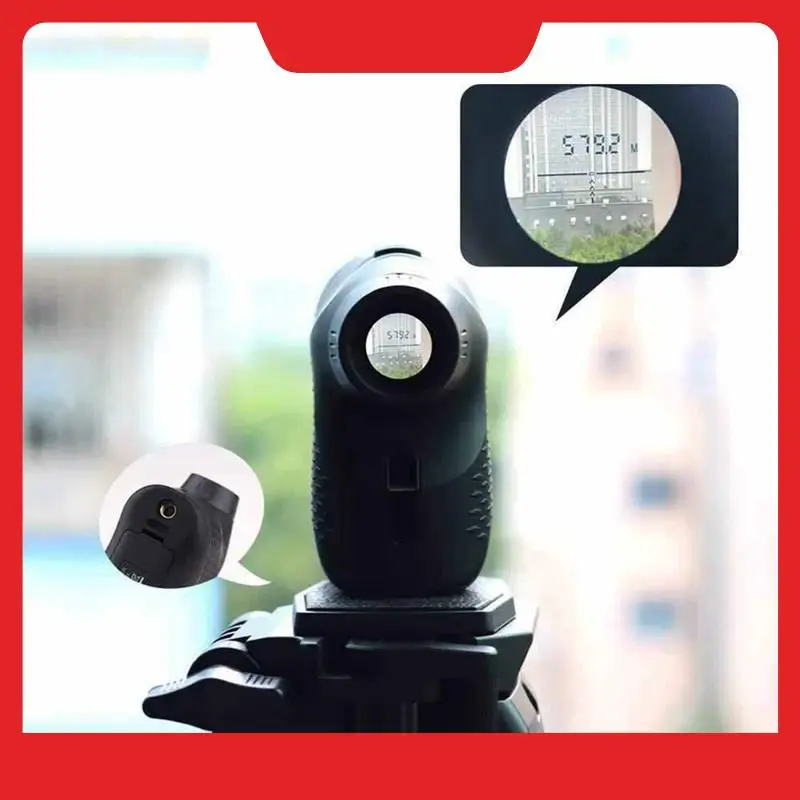 

Golf Rangefinder Laser Distance Meter Hunting 500 Tape Measure Speed Tester Golf Slope Adjusted Mode Telescope Easy To Use Black
