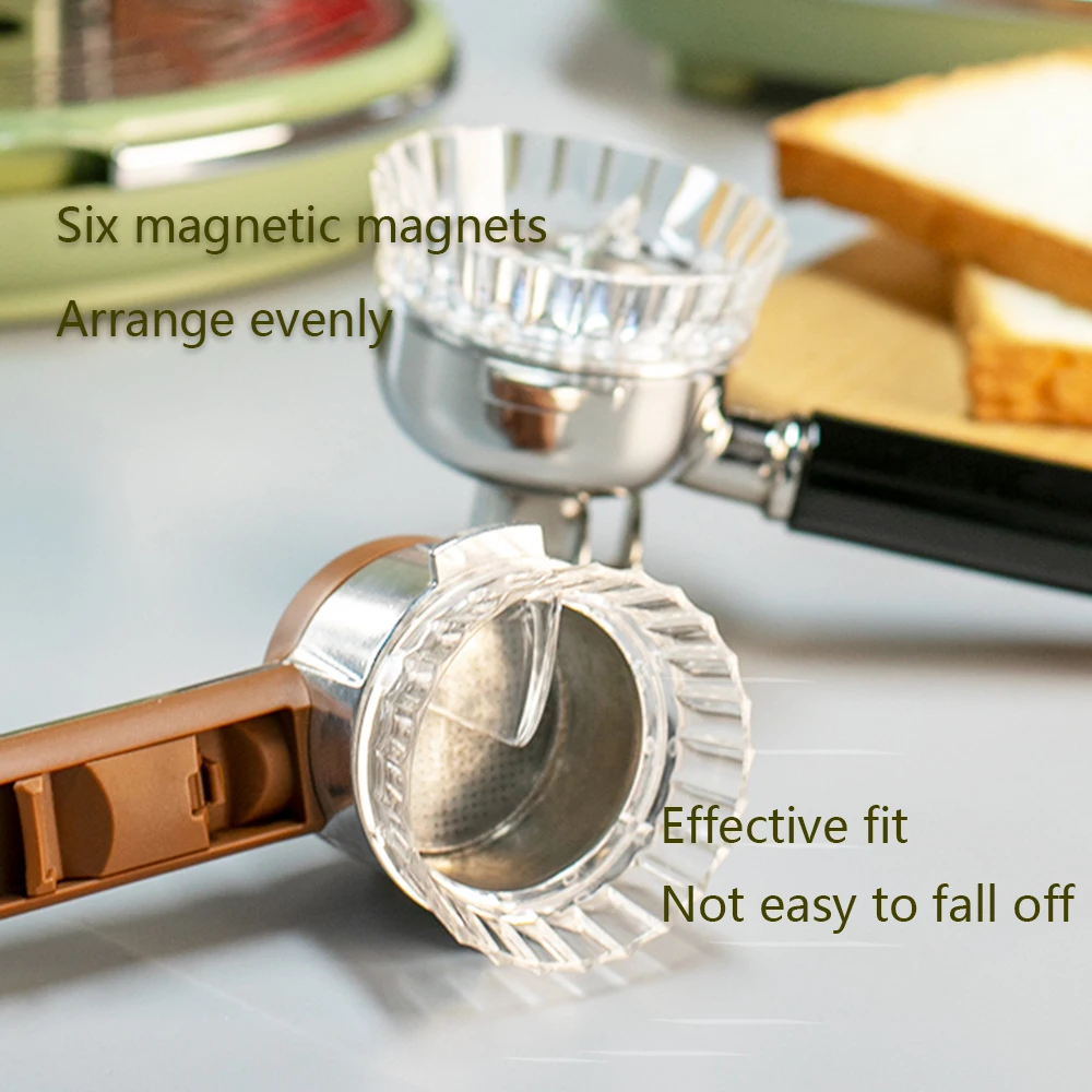 51mm/58mm Coffee Machine Handle filling Ring anti Fly Powder Tool