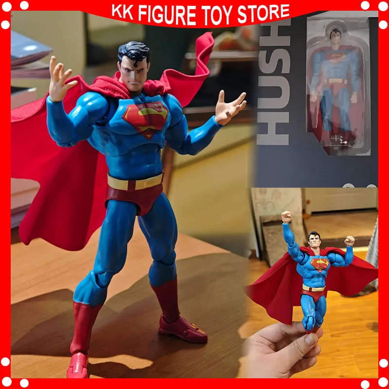 In Stock Ct Toys Superman Mafex 117 Comic Hush Justice League Articulated  Dc Superman Hush Anime Action Figure Model Toys