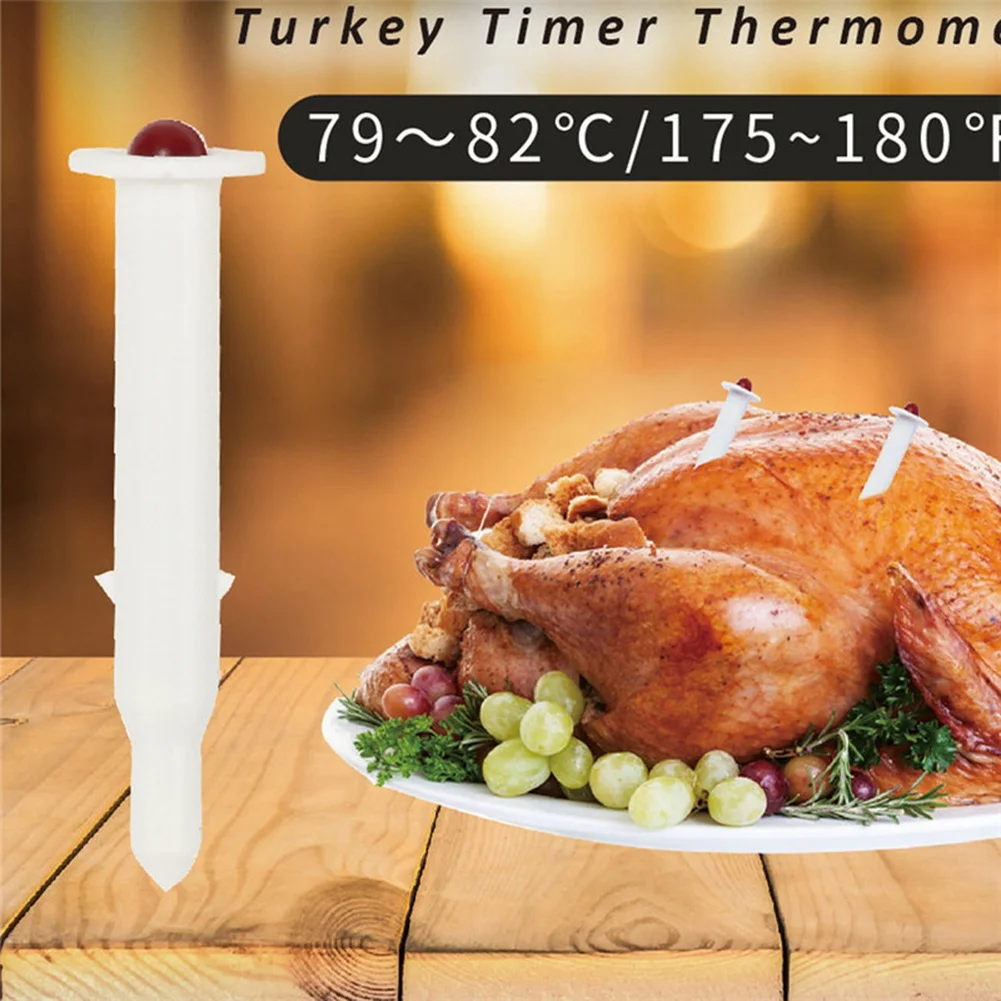 Oven Safe Turkey Thermometer for Roasting with For INSTANT Read Probe and PA66 Nylon Body for High Heat Stability