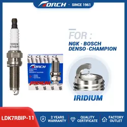 1PCS Iridium Spark Plug Torch LDK7RBIP-11 Replace for CHRYSLER SP149125AD Champion RER8ZWYCB4 Denso SXU22HCR11S 12260-RL6-G010