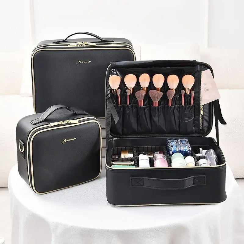 Embroidery Toolkit Handheld Lightweight High-grade Cosmetic Bag Female 2025 New Large-capacity Professional Makeup Case