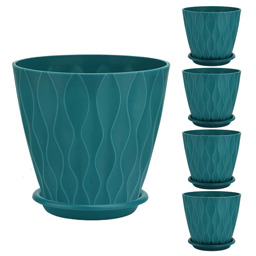 6in X 5.4in 6-Inch Planters Effective Drainage Planters Indoor Plants Effective Drainage System Medium Size Plant Holders