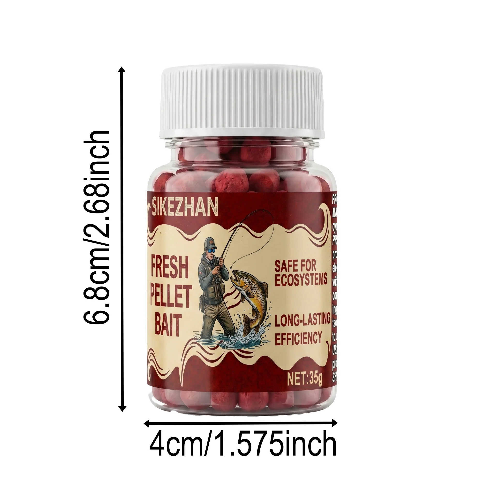 35g Duftender Karpfenangelköder Weicher Teig Fischlockmittel Süßwasser-Flussköder Leistungsstarke Formel Langanhaltender Duft für Angler – Detail 6