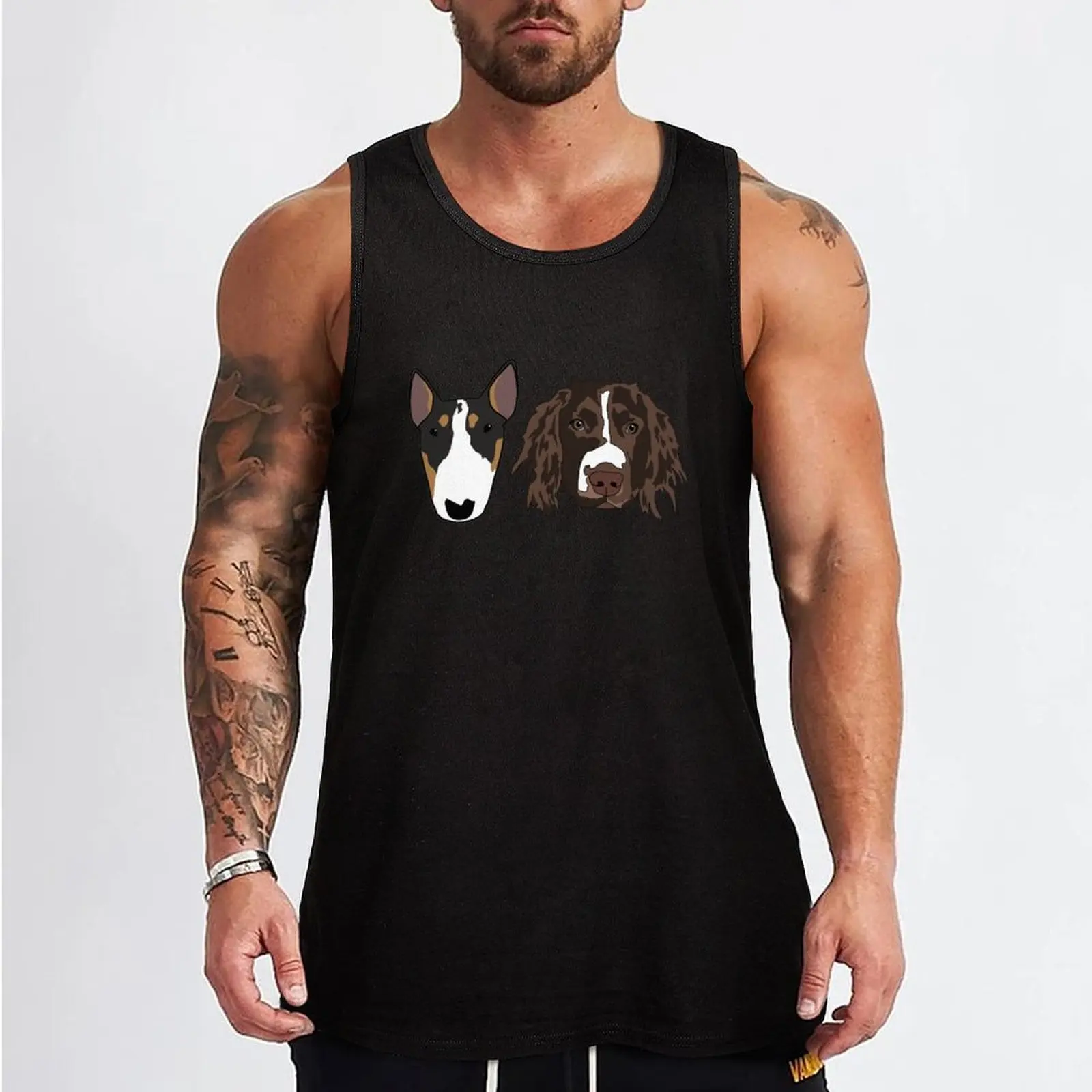 Alfie and Beckett Tank Top muscular man Male clothes Sports clothing Man summer clothes