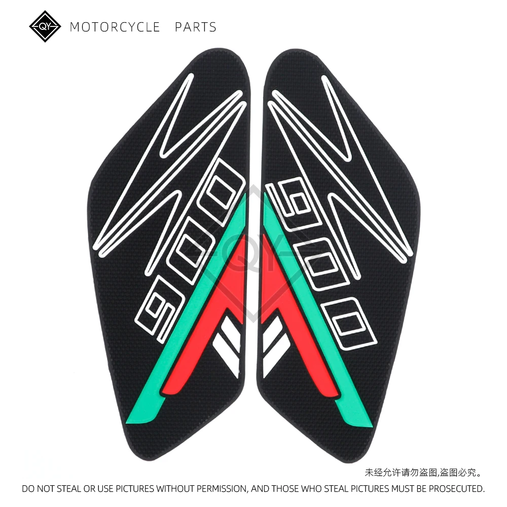 Motorcycle Fuel Gas Cap Cover Protector Sticker Decal Tank Anti-slip Stickers For Kawasaki Z900 All Year Z 900