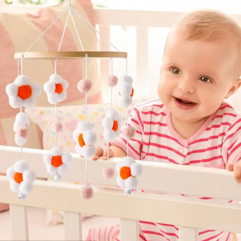 Brinquedo de chocalho de bebê para recém-nascido, móvel na cama, cama recém-nascida Bell, brinquedos suspensos, suporte, brinquedos infantis para meninos, 0-12 meses