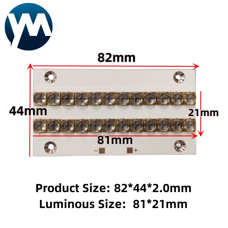 240 Watts 6868 Gel Lamp UV Light 6565 6868 365nm 385nm 395nm 405nm LED UV Lamp COB for Printers