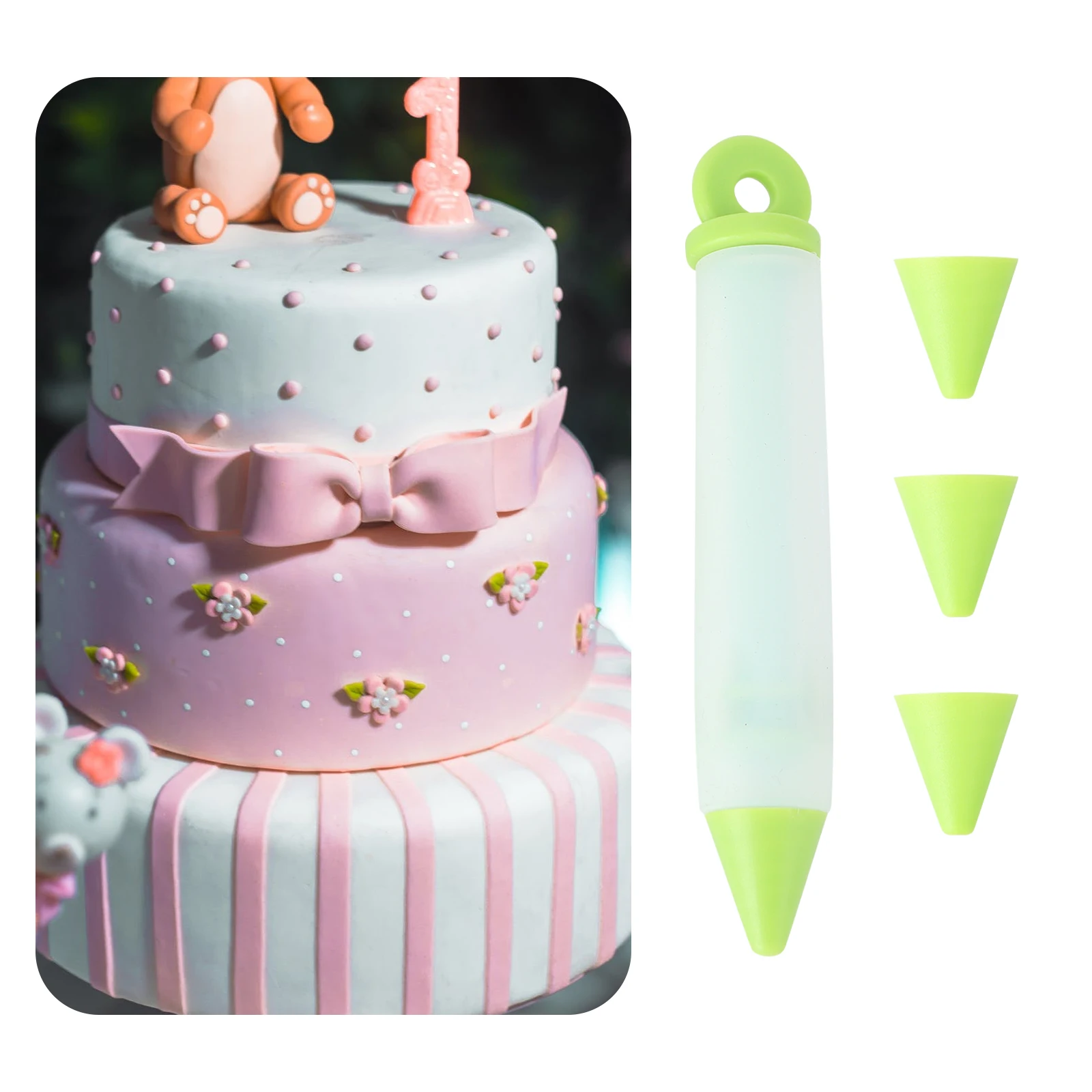 

Chocolate Pen Pastry Edible Frost Cake Decorating Pens Marker Baking Design Cookie