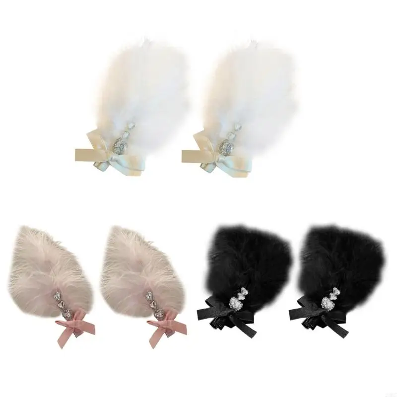 28EC Sweet Girl Hairclip Hair Clip Set Teens Girl DanceParty Hair Clip