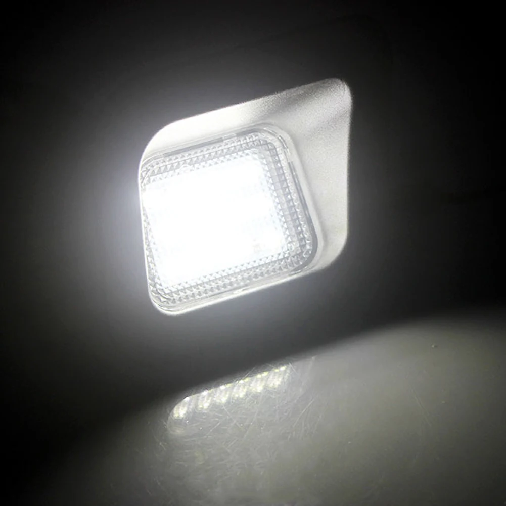 Para 2003-2018 Dodge RAM 1500 2500 3500 conjunto de lámparas de luz de matrícula LED de coche blanco