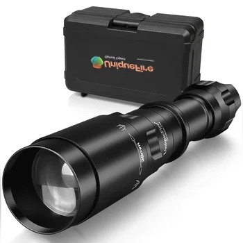 UniqueFire 1605 T38 フレネルレンズ Vcsel940 850nm IR LED 懐中電灯調光器スイッチ USB C 充電式 18650 トーチ最大 1500 メートル