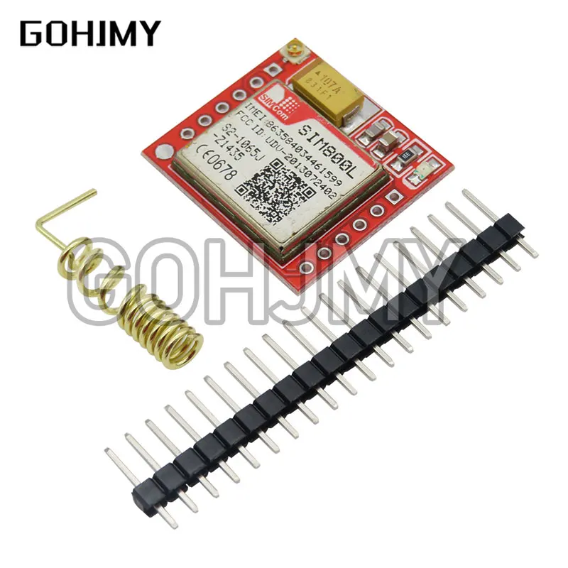 SIM800L GPRS GSM Module Micro SIM Card Core Quad-band TTL Serial Port Antenna PCB Wireless WIFI Board for Arduino Smart Phone