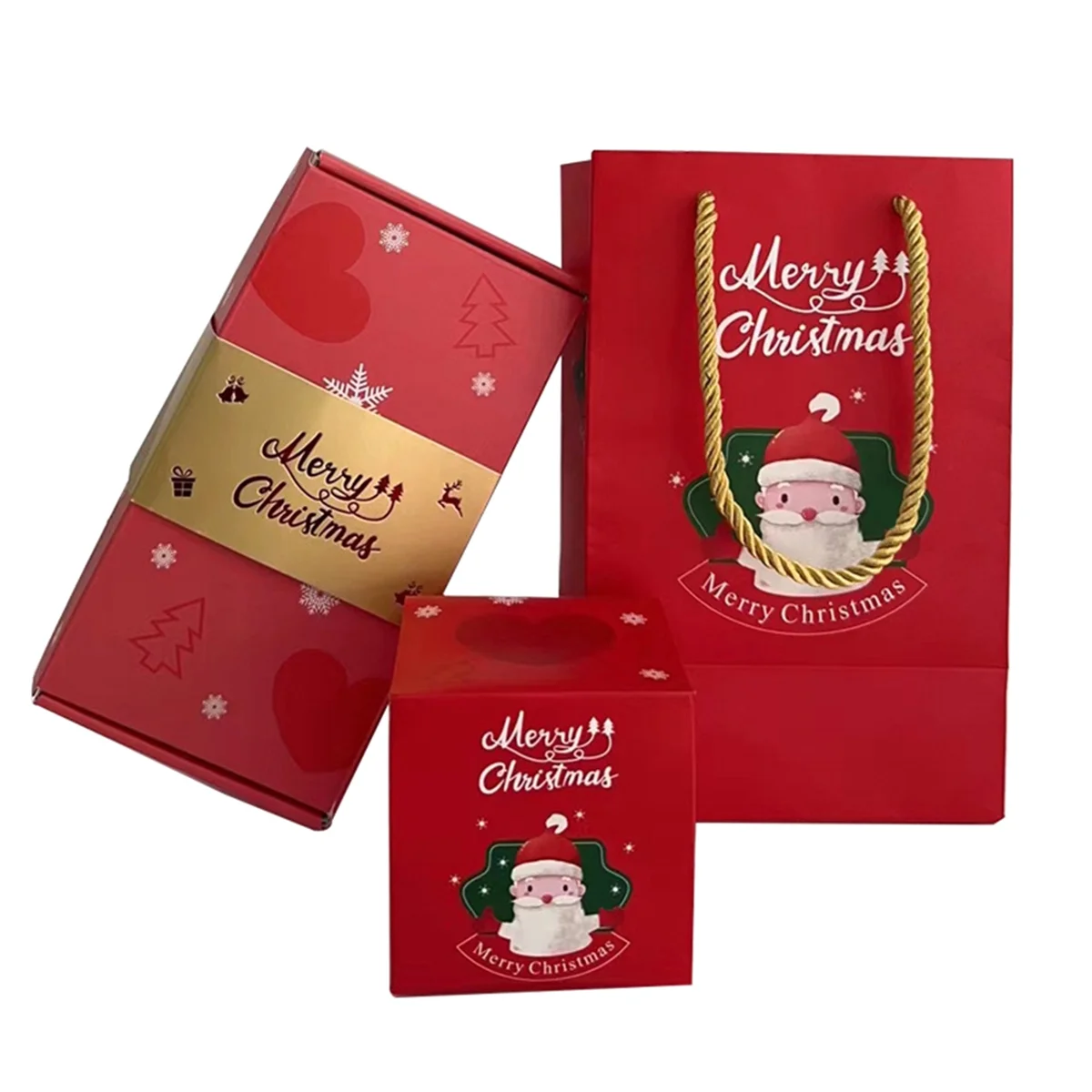 Red Surprise Gift Box Merry Christmas Surprise Gift Boxes for Money and Birthday Pop-Up Gift Box (16 Box Set)