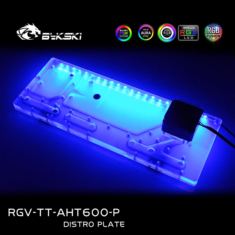 Bykski RGV-TT-AHT600-P Distro Plate для шасси Thermaltake Premium AH T600