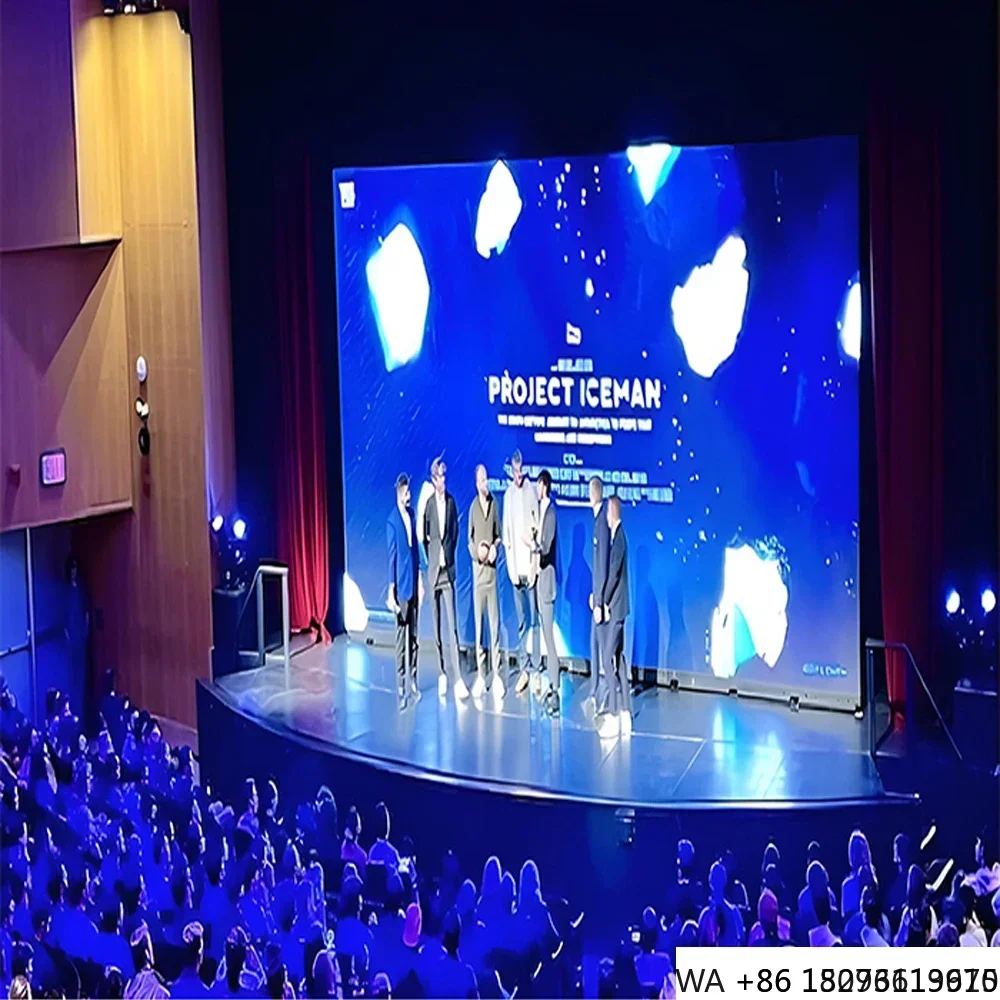Indoor Full Color LED Display High Definition Pixels Stable Smooth Performance Screen