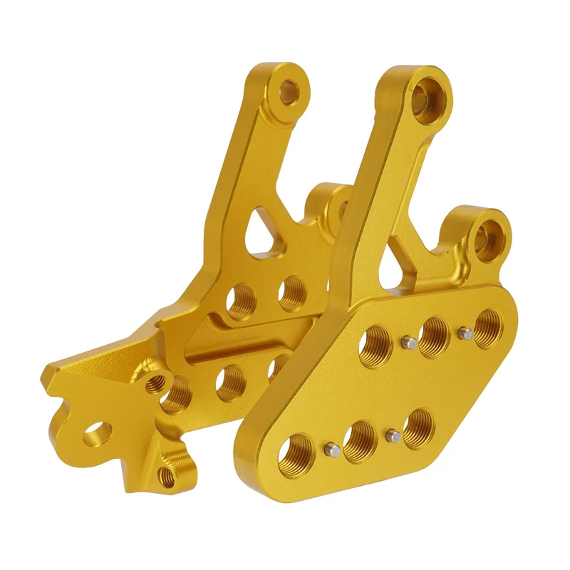 Adjustable Pedal Support Pedal Bracket Pedal Motorcycle Accessories for SEGWAY X260/X160 Gold