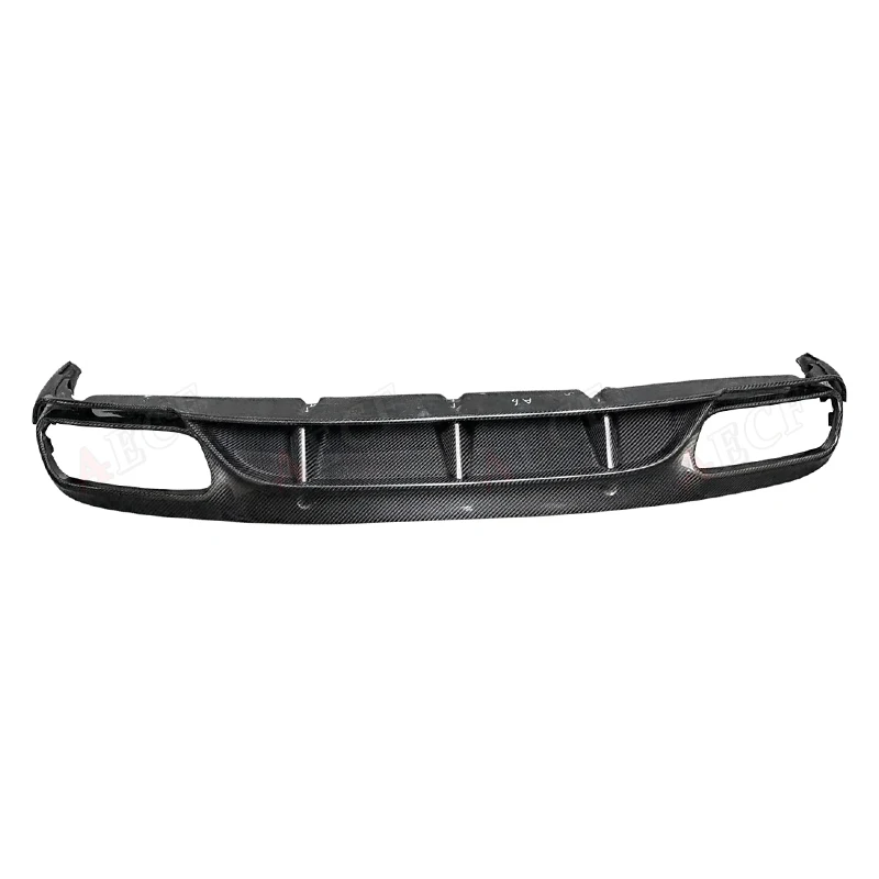 For Mercedes Benz C Class Two-door car W205 C63 C43 C260 Carbon Fiber Rear Bumper Diffuser Lip ED1 Style Spoiler Splitter