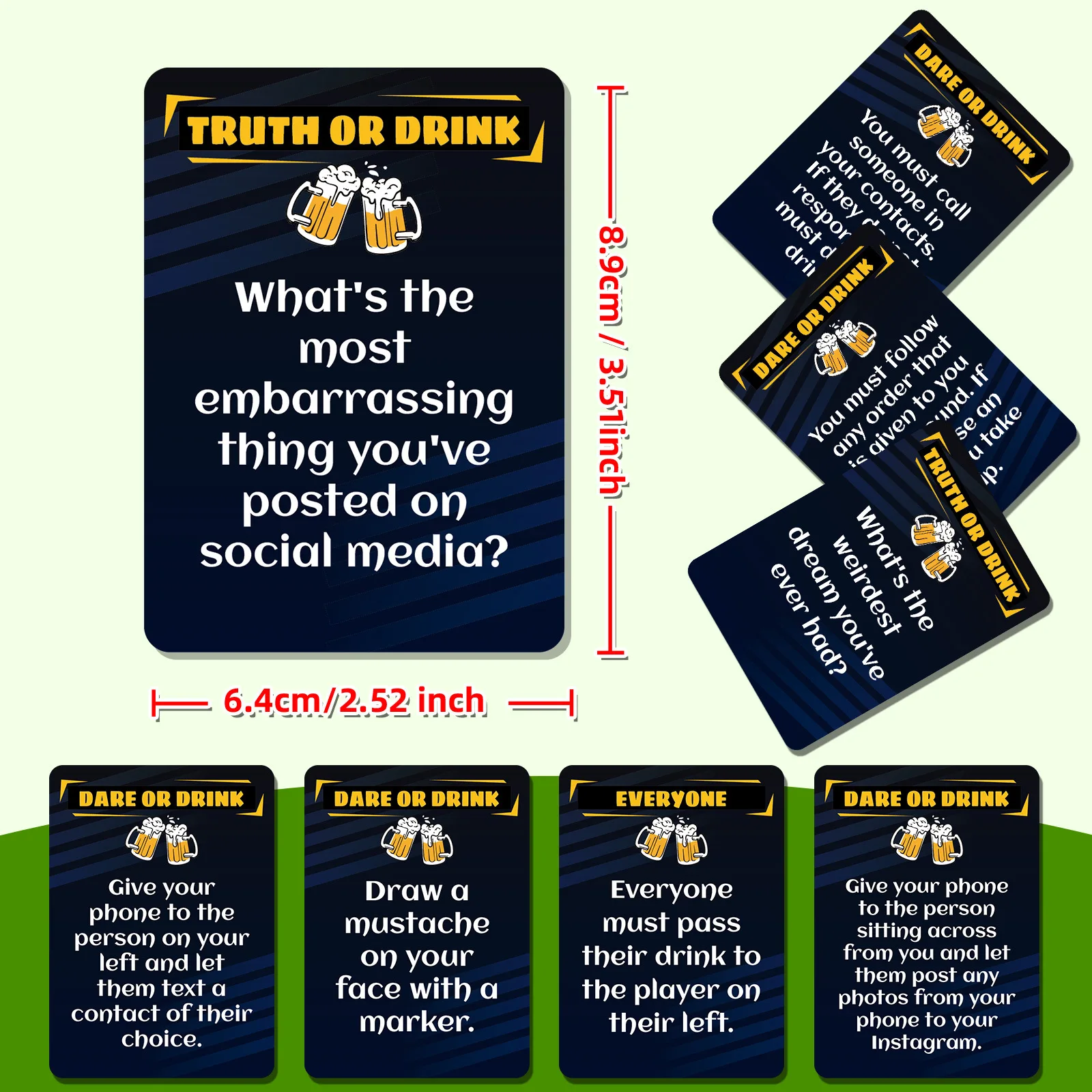 Креативные и визуально привлекательные пивные иллюстрации, разминки настольных игр, необходимые карты для вечеринок и обеденного стола для взрослых