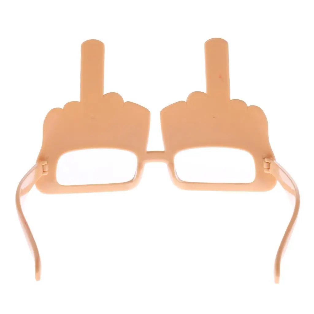 노벨티 골드 손가락 제스처 선글라스, 플립 더 버드 파티 안경, 재미있는 파티 안경, 어린이 여자 친구 선물