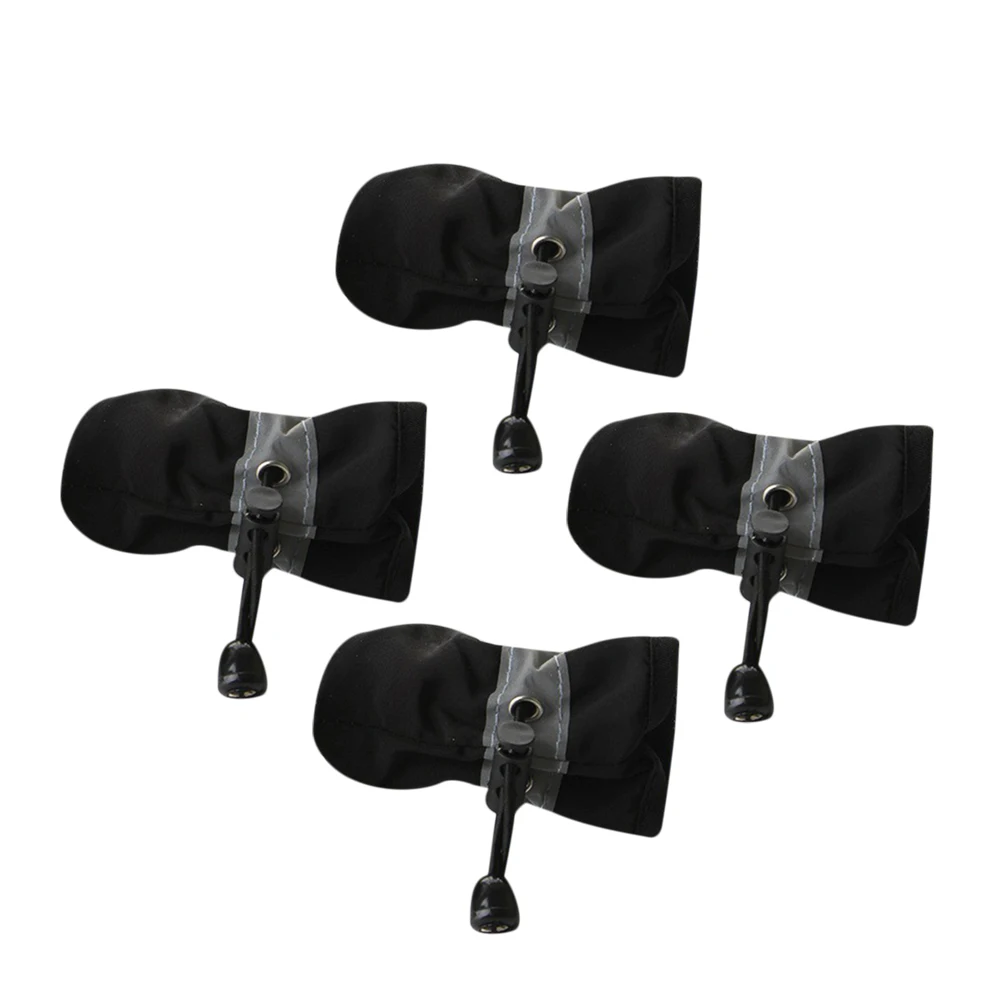 

4 Pcs Pet Rain Boots Dog Outdoor Shoes Paw Feet Protectors for Dogs Bichon Waterproof Foot Covers