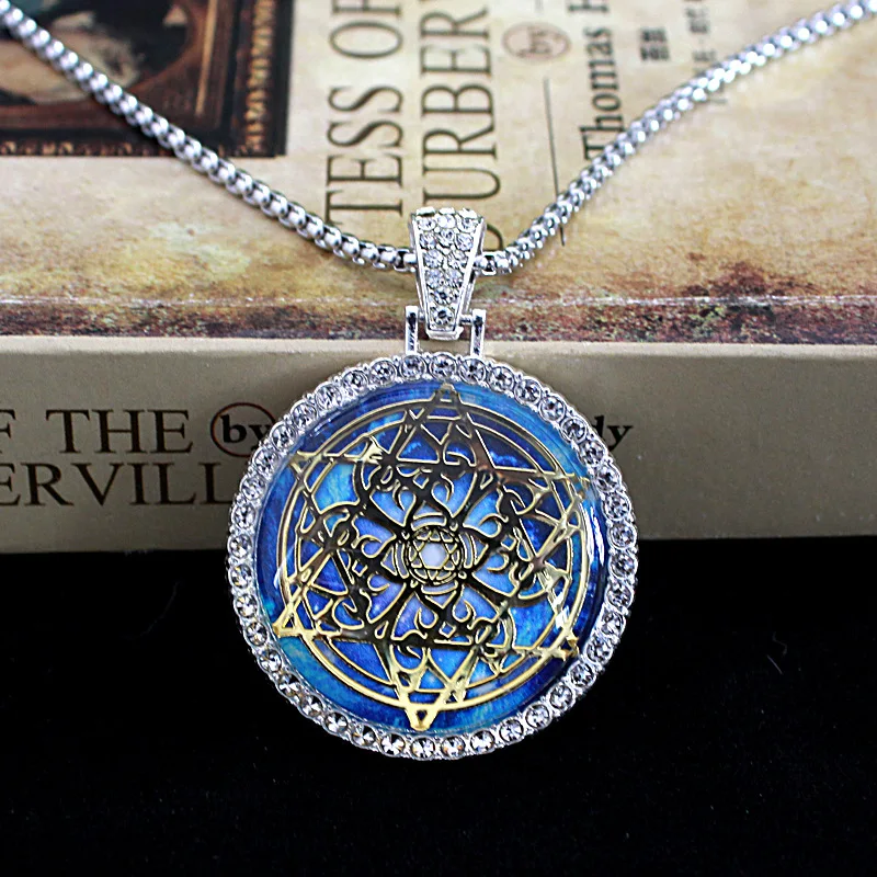 New Cubic Zirconia Orgone Chakra Healing Pendant Orgonite For Women Amulet Titanium Steel Sweater Necklace Novelty Gift
