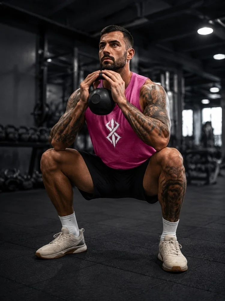 Men's summer sports quick-drying vest,silk-like fabric, non-slippery, sleeveless shirt, running and fitness training elastic top