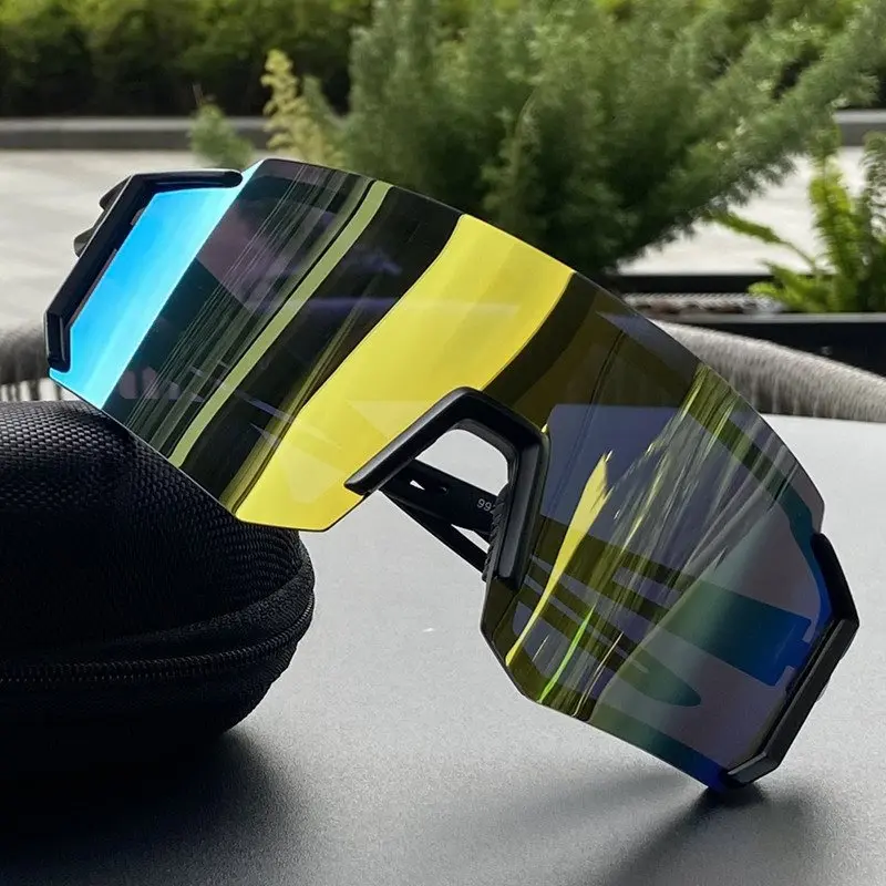 Fashion Designer Cycling Sunglasses Men Mountaineering Fishing Skiing Glasses Women New Outdoor Sports UV400 Windproof Eyewear image 3