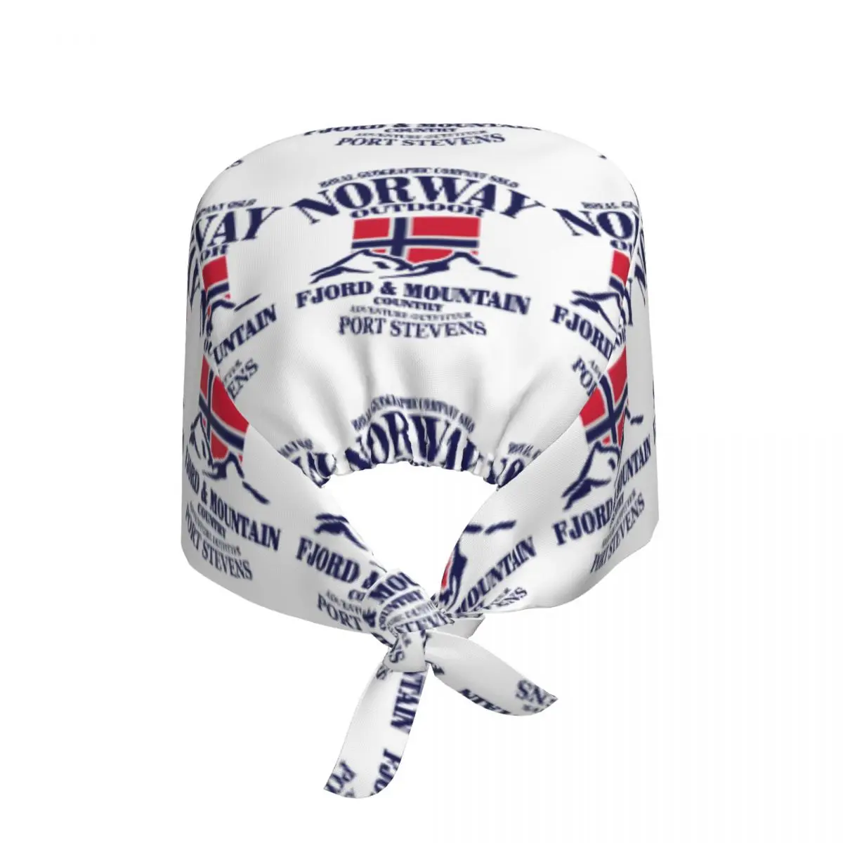 Norway Flag Scrubs Cap Surgical Hats Men Women Norwegian Flag Operating Room Cap Nursing Cap Lab Works Hat