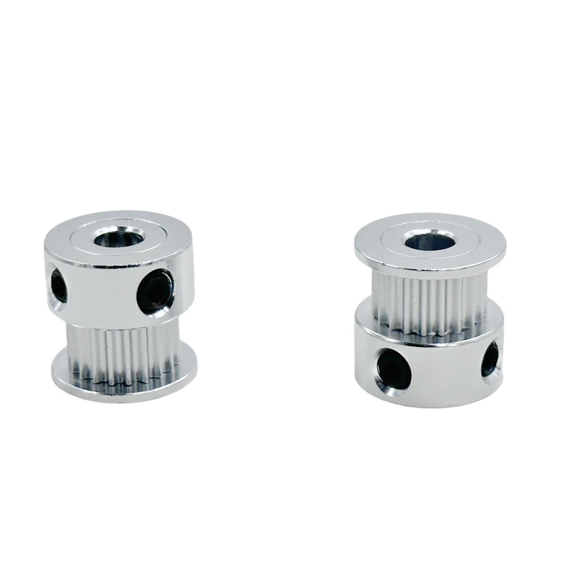 3D-Drucker Zubehör-Set: 2x GT2 Riemenscheibe 20 Zähne Bohrung 5mm, 2 Meter GT2 6mm Zahnriemen, 2x Leitrolle, 4x Spanner für 3D-Drucker – Detail 2