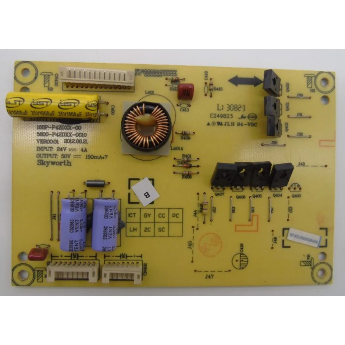 

for Skyworth 42E350e Constant Current Plate 5800-P42dxx-0010/0000 168-P42dxx-00