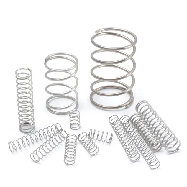 Wire Dia:0.2mm 304 Stainless Steel Od:1mm-4mm Micro Small Return Compression Spring Compression Spring Length:5mm-25mm