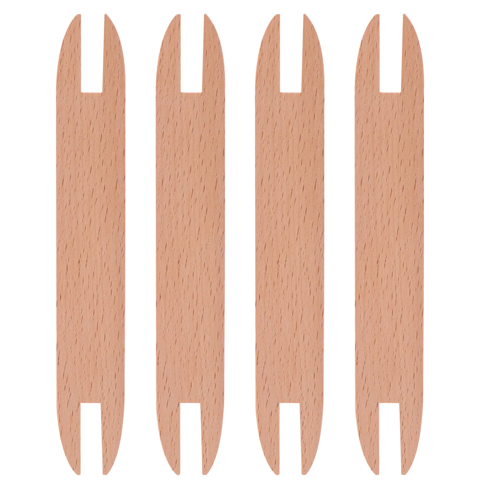 

4 PCS DIY Weaving Tool Knitted Project Shuttle Crochet Hook Craft Knitting Stick