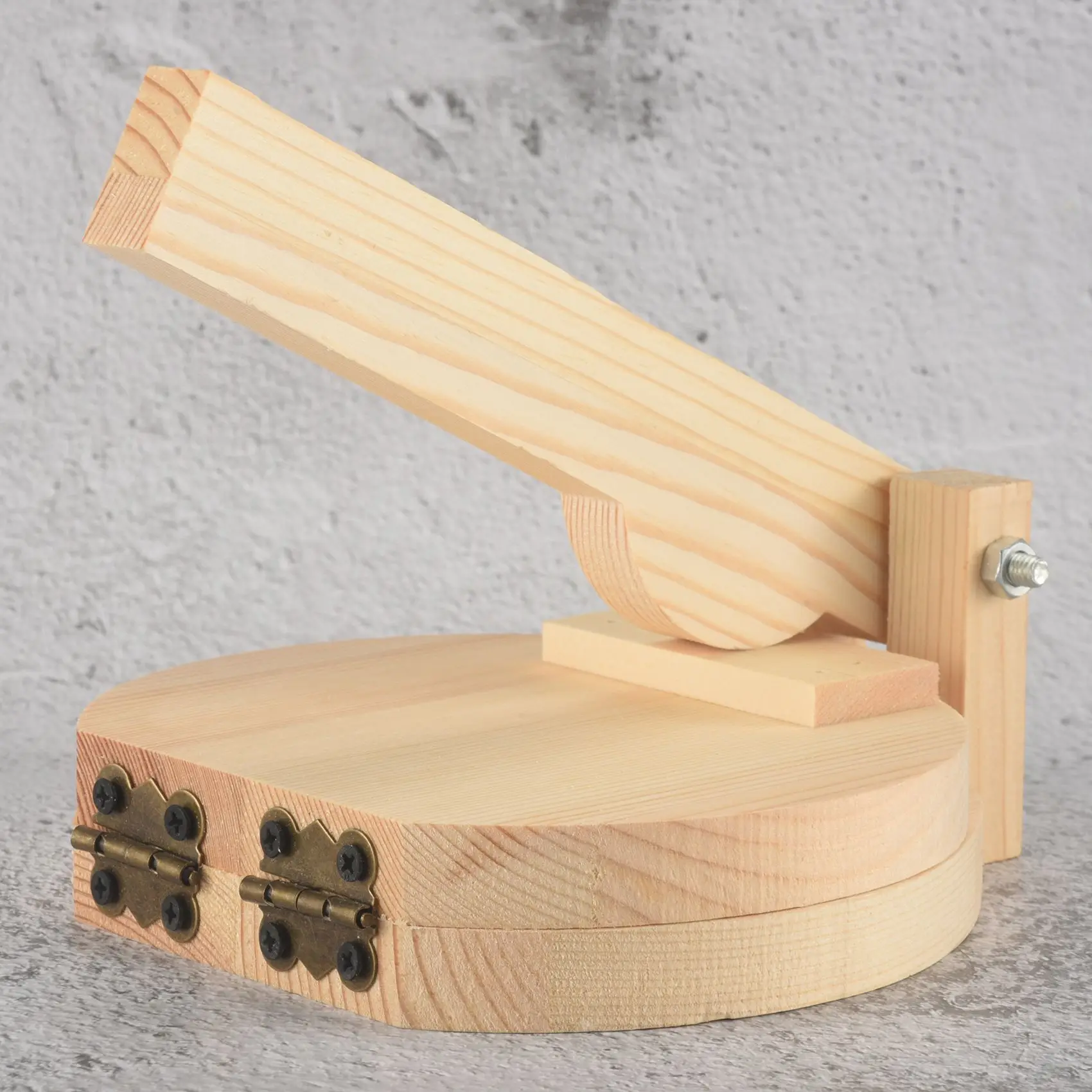 Wood Tortilla Press Dumpling Skin Maker Presser Chapati Roti Taco Corn Maker Pressing Tools Kitchen Gadget Accessories-A27I