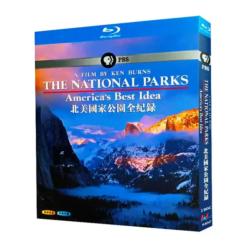 Blu ray Ultra High Definition Documentary North American National Park Full Record 2009 BD Disc CD Box