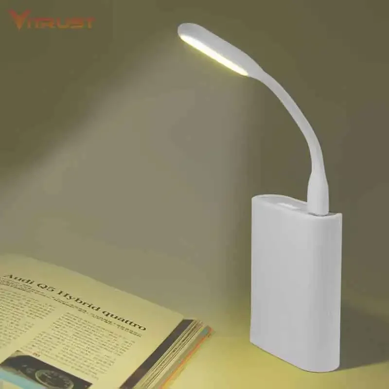 Creative USB Night Light UBS Power Bank Reading Light