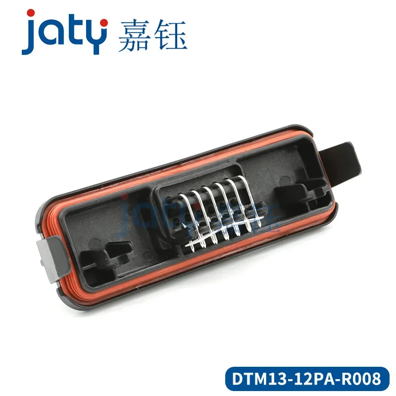 

24-контактное изогнутое сиденье DTM, торцевое сиденье для печатной платы DTM, водонепроницаемый автомобильный разъем, DTM13-12PA-R008