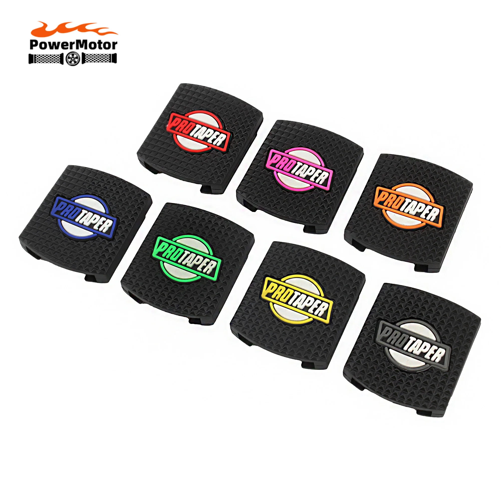 For PRO TAPER Motorcycle Motocross Anti-Slip Rubber Brake Pedal Cover Universal Moto Accessories