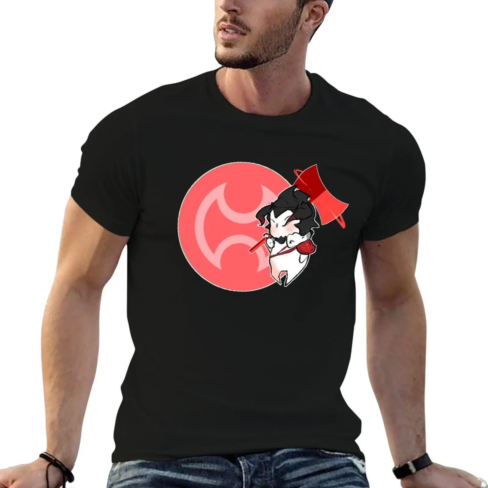 

WARRIOR MOOGLE FFXIV T-Shirt anime t shirts for man t shirts for man cotton funny T-Shirt