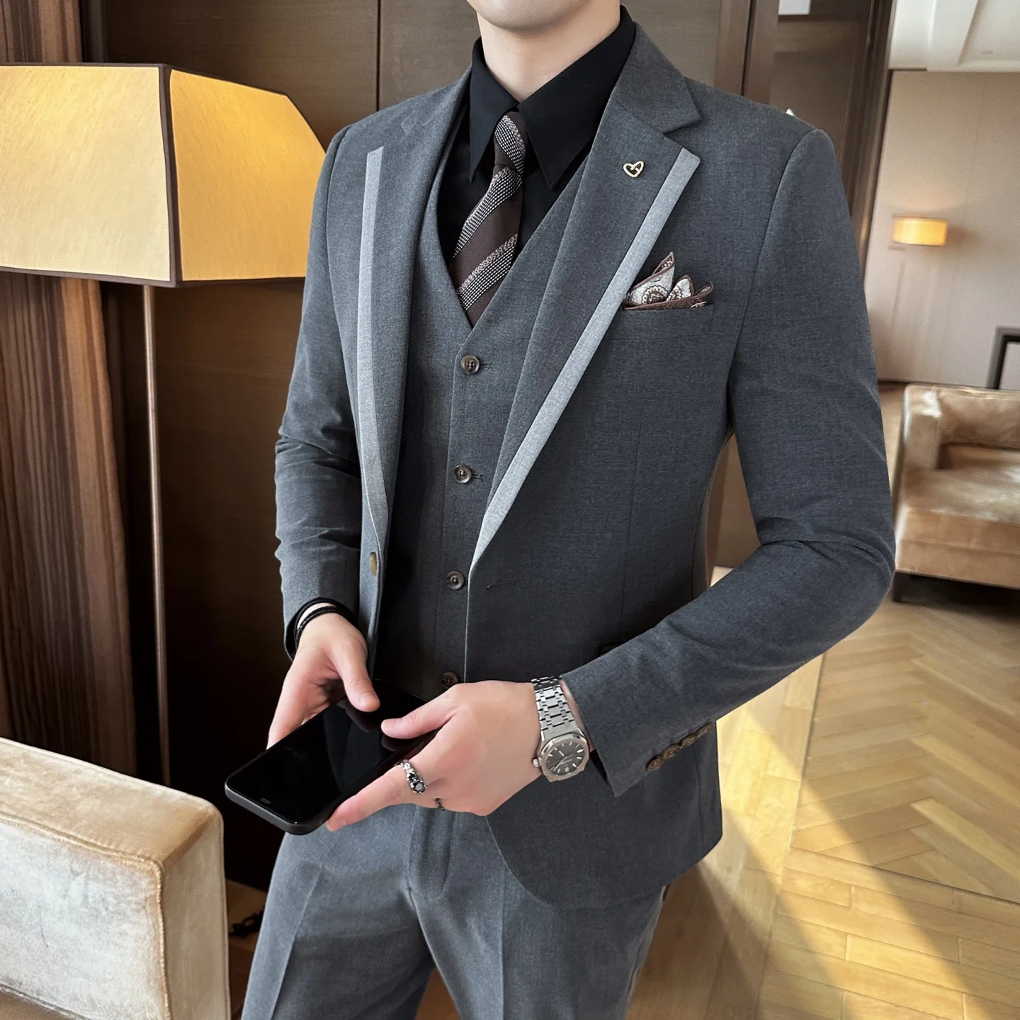 Hoogwaardige herfst herenpakse - High End Men'S Formal Wear recensie en prijs