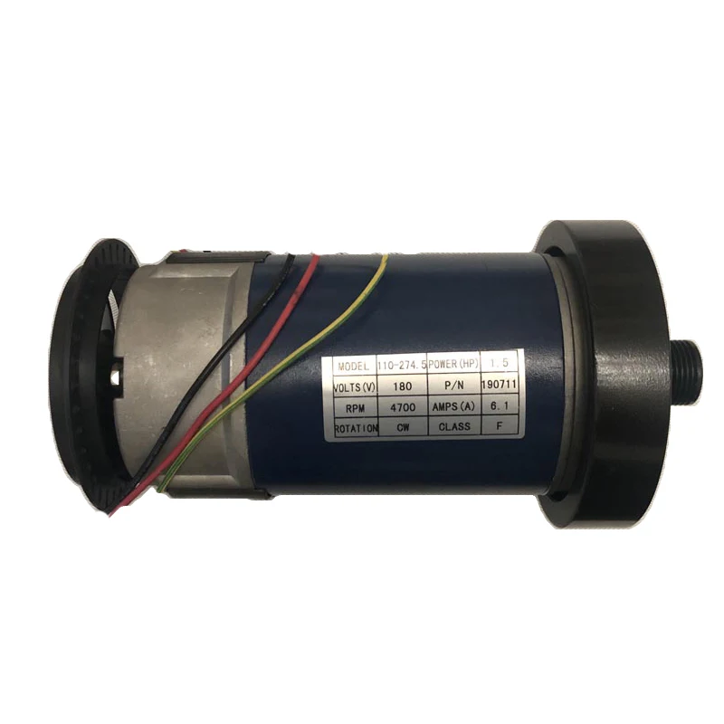 China Factory DC Treadmill Motor with 1.5HP/1118W 180V 4500RPM