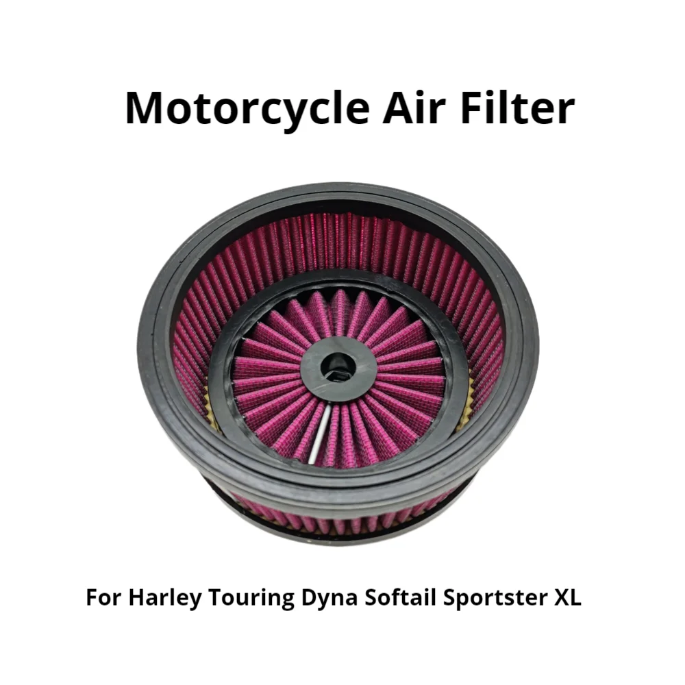 

For Harley Touring Electra Glide Sportster 883 1200 Softail Dyna Motorcycle Air Cleaner Intake Filter System Inner Element