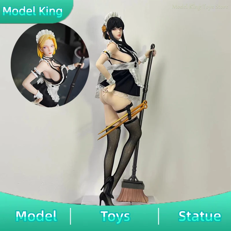 

New 32cm Yor Forger Figures SPY×FAMILY Anime Figures sexy maid PVC Statue Collection Model Desk Ornament Boys Birthday Gift Toys