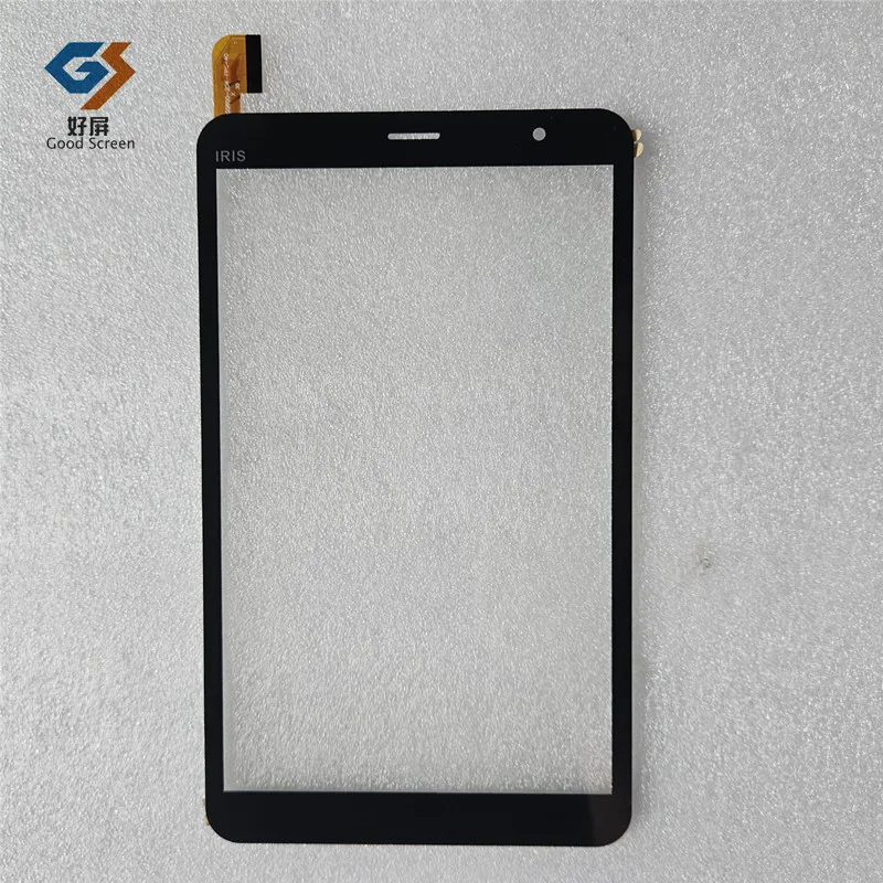 BlacK For IRIS T-Mobile 4G Tablet 8.0 Tablet PC Capacitive Touch Screen Digitizer Sensor External Glass Panel Model ZT808