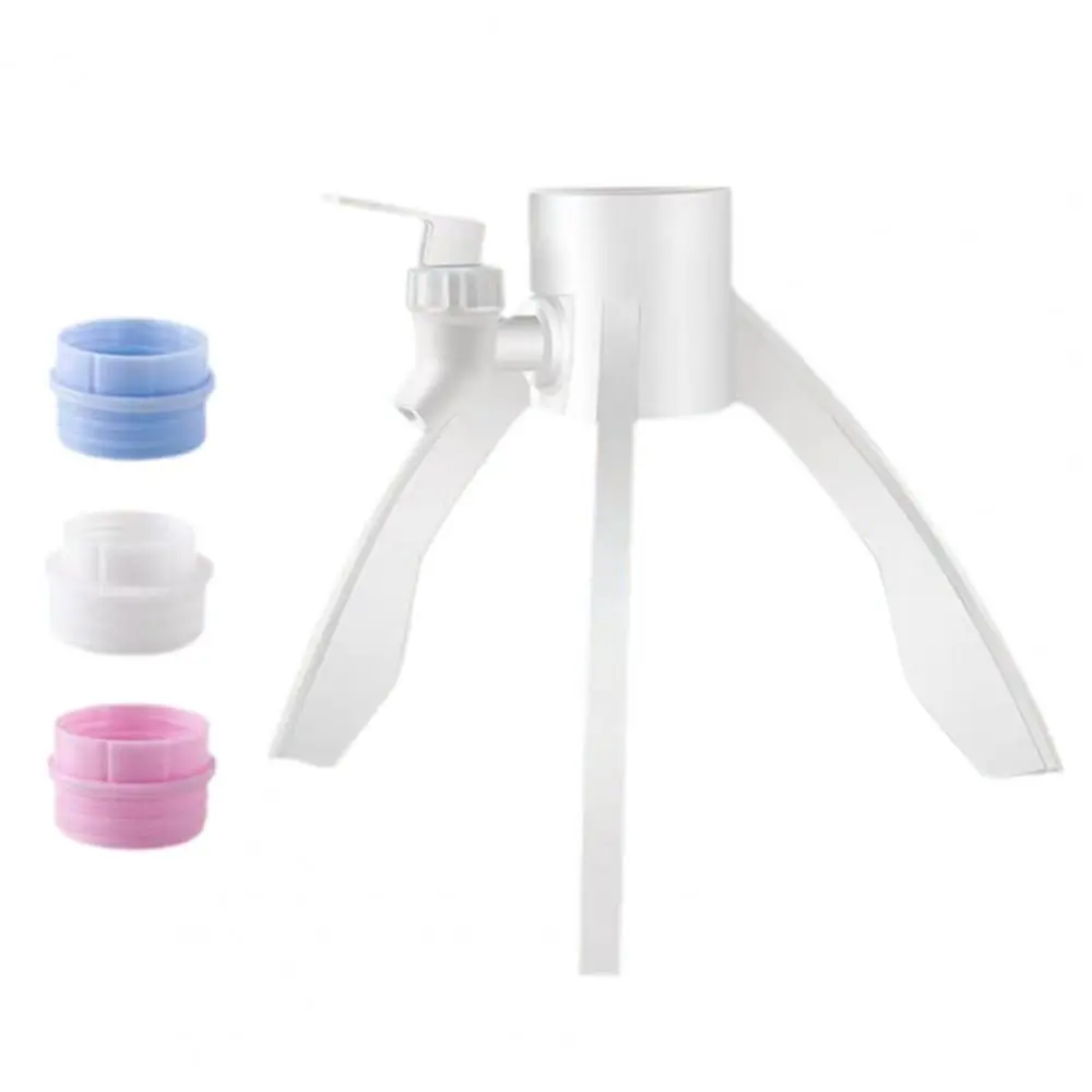 1 Set Water Dispenser Faucet Useful Bottled Water Outlet Bracket Labor-saving Water Bottle Faucet