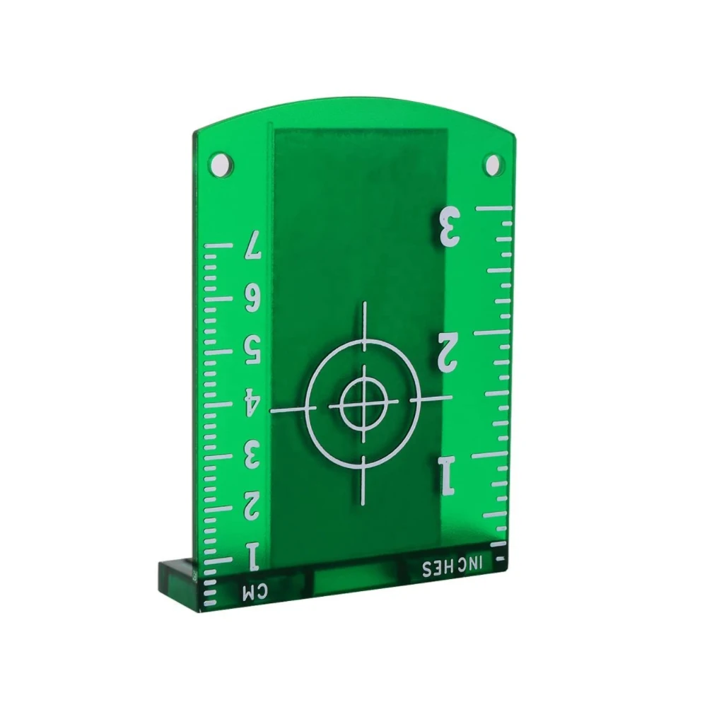 KEZERS Green Laser Target Card Plate For Green Laser Level Suitable For Line Lasers