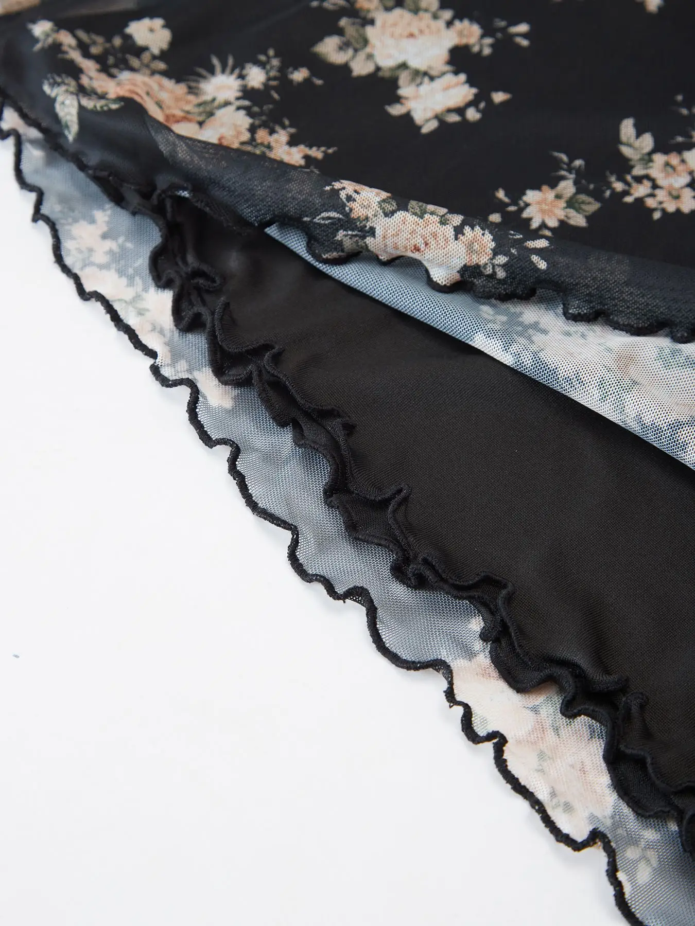 Röcke mit Blumenmuster, Midi-Rock, hochtaillierter langer Rock für Damen, Vintage-Streetwear-Rock, Sommer, sexy, elegante Damenröcke 2026 – Detail 7