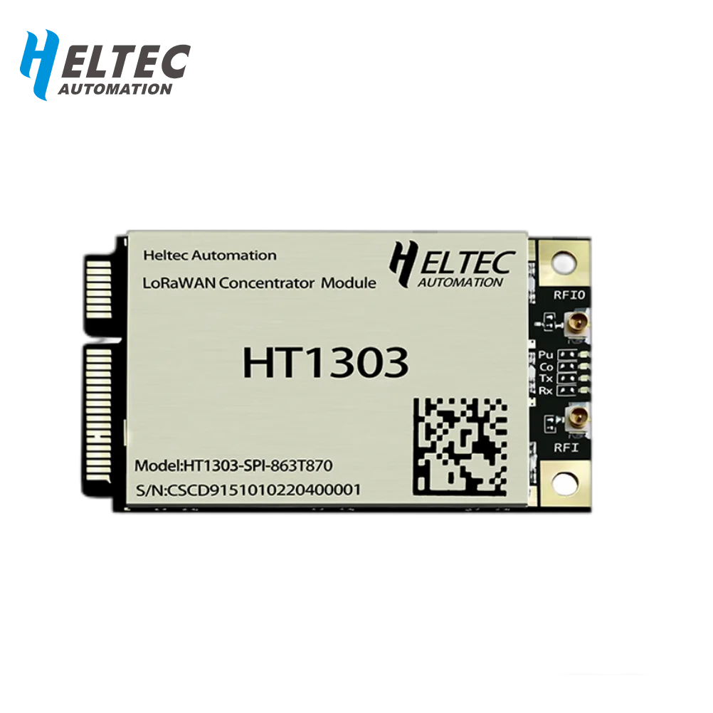 Heltec Mini-PCIe-based LPWAN Concentrator Module HT1303 LoRaWAN Concentrator Module for SX1303 Compatible with Linux System